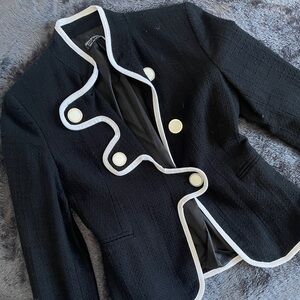 Rinascimento | Elegant Black and White Women's Jacket